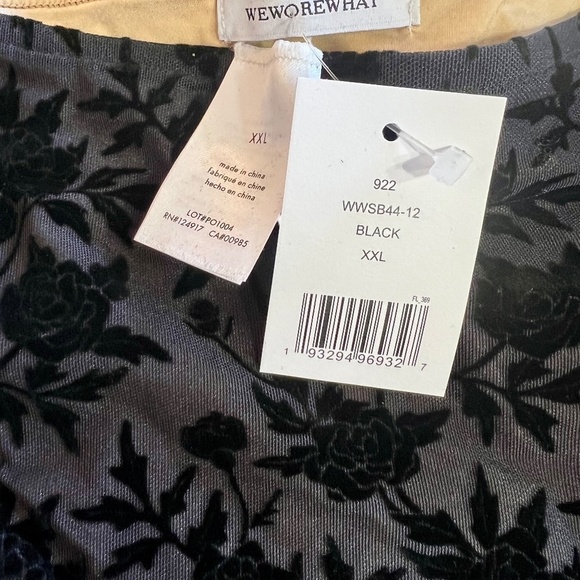 WeWoreWhat Women's Floral Bikini Bottom XXL NWT - Picture 5 of 6